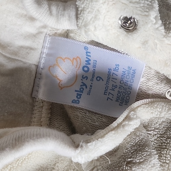 9m Baby's Own Gender Neutral bear sweater - Picture 3 of 5